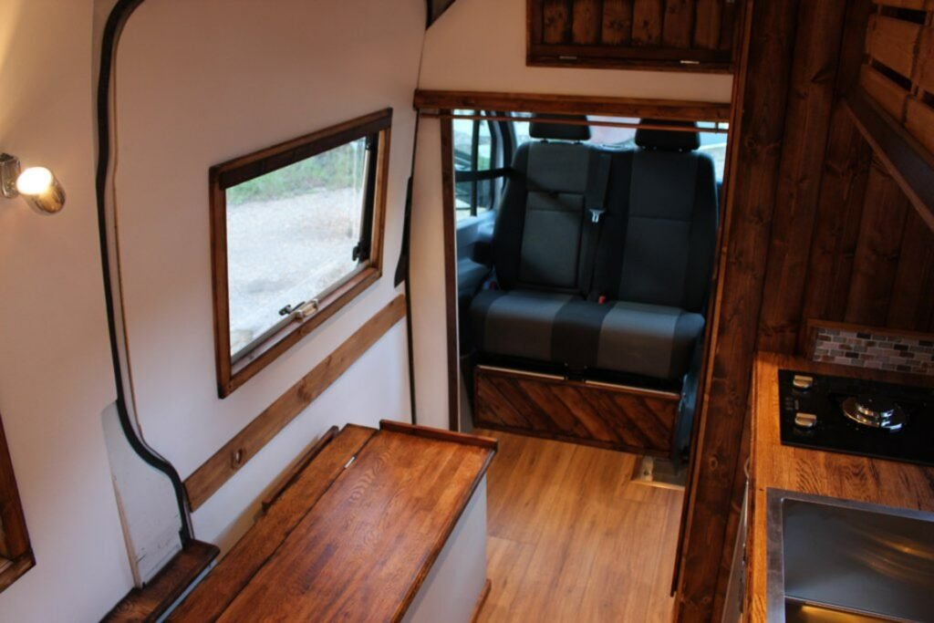 Wood-Filled camper vans