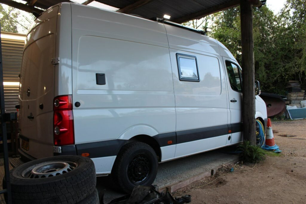 Wood-Filled camper vans