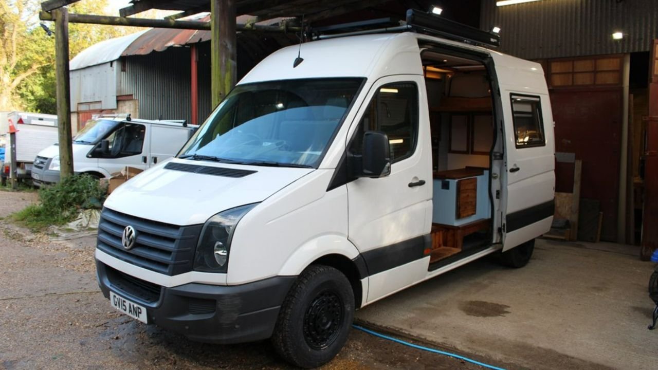 Wood-Filled camper vans