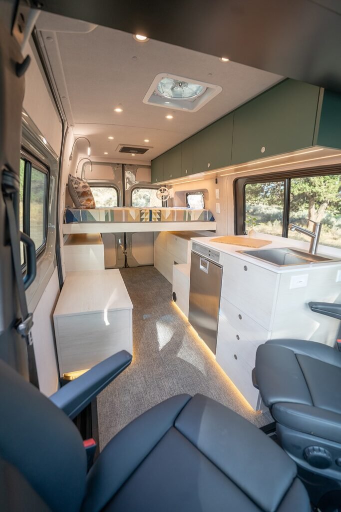 Minimalist Practical camper van